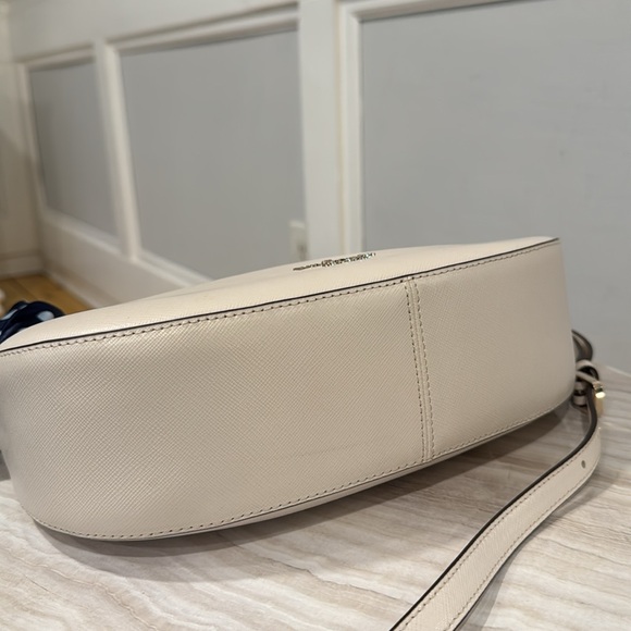 Kate Spade Bag Cream Saffiano Leather Shoulder Bag & Crossbody Strap - Picture 8 of 17